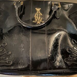 Christian Audigier Beige Tote Bag